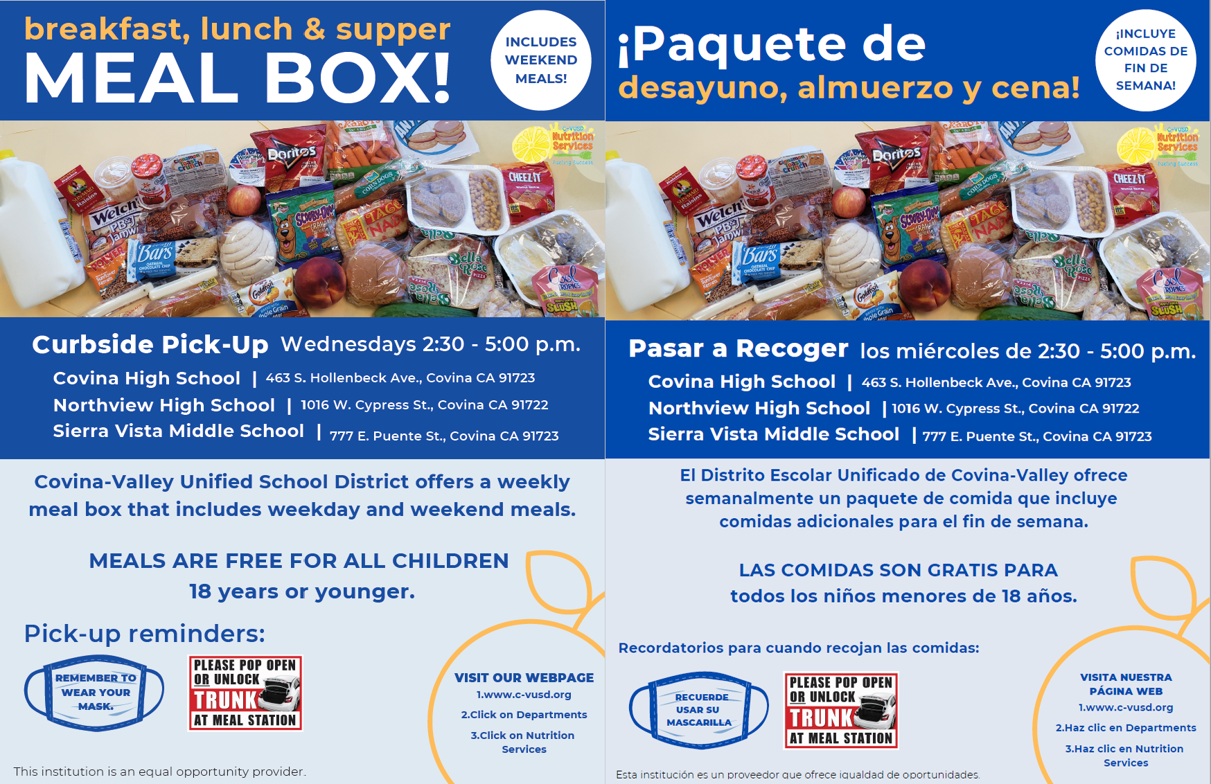 Meal Box Flyer